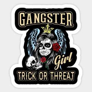 Gangster Girl Sticker